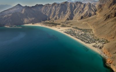 Oman, Six Senses Zighy Bay, a nearby oasis.